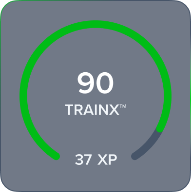 TrainX® score